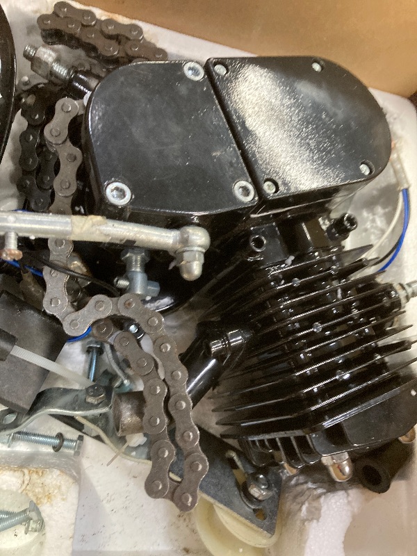 Photo 1 of IMAYCC 80cc Bicycle Engine Kit 2 Stroke Motorized Bike Motor Conversion Kit Fit for 26-28" Bikes(80CC Black)