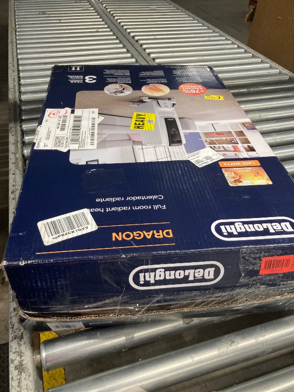 Photo 3 of De'Longhi Dragon Digital Oil Filled Radiator Heater, 1500W Electric Space Heater for indoor use, programmable timer, Energy Saving, full room heater with safety features TRD40615E