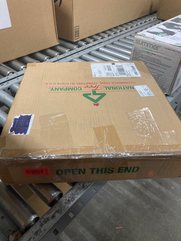 Photo 1 of ***LIGHTS DO NOT WORK***National Tree Company 24 in Pre-Lit Norwood Fir Artificial Christmas Wreath, Christmas Decoration with 50 Clear LED Lights, 250 Tips, Timer, Green***LIGHTS DO NOT WORK***