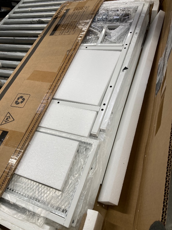 Photo 2 of Reversible 59 inch L Shaped Computer Desk with LED Lights & Power Outlet, Gaming Table with Monitor Stand & Storage Drawer, Corner Desk with Storage Shelves, Pure White