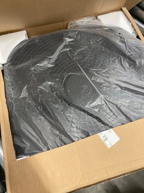 Photo 1 of Amazon Basics 3 Speed Box Fan, Indoor Electric Fan for Home Cooling, 5 Blades, Lightweight Design, 67 Watts, 20-Inch, Black, 6.8"D x 20.86"W x 21.33"H