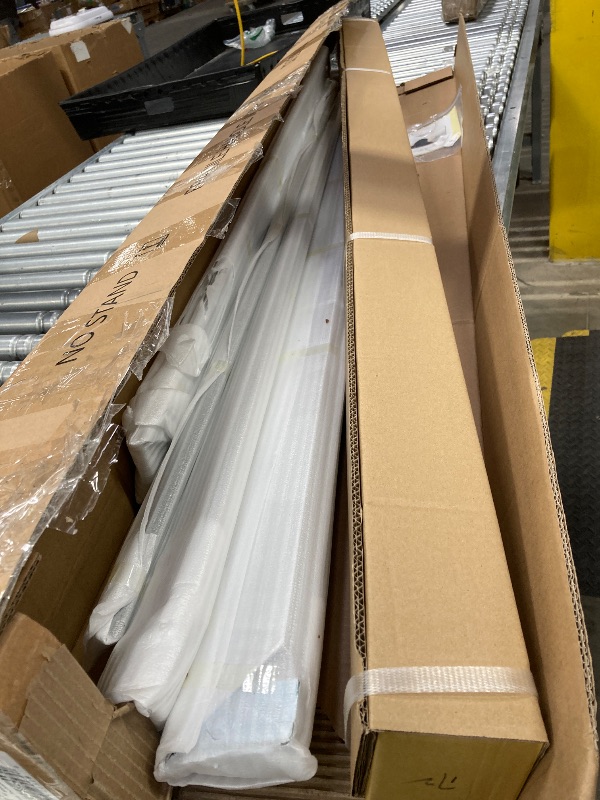 Photo 1 of ***THE BOX SAYS, "NO STAND"***AWOL VISION 120" Fixed Frame Projector Screen, 1.3 dB Peak Gain, The Perfect Combo with LTV-2500, 80% Picture Quality Improved, 4K / 8K Ultra HD, Active 3D Wall Mount Projector Screen, MW-120***THE BOX SAYS, "NO STAND"***