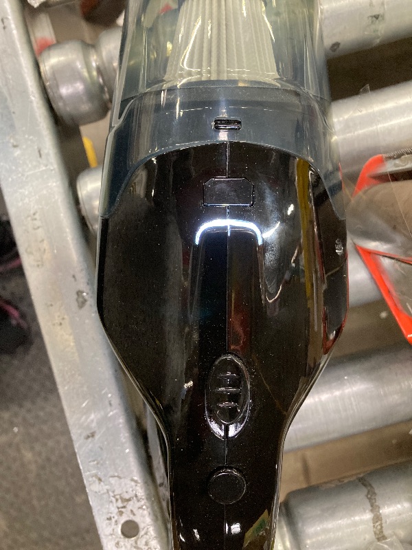 Photo 1 of **MISSING 1 SMALL ATTACHMENT**BSRCO ATJ-2166 Handheld Cordless Rechargeable LED USB Charge Vacuum Cleaner - Black