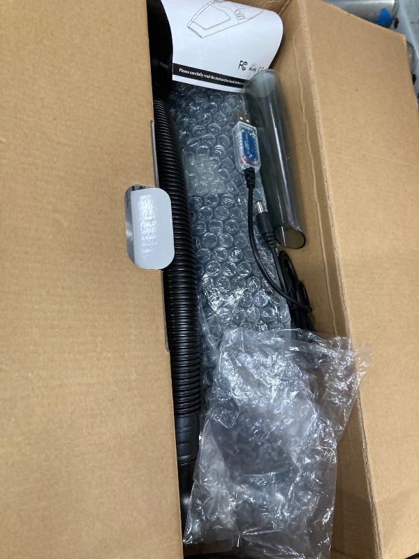 Photo 1 of **MISSING 1 SMALL ATTACHMENT**BSRCO ATJ-2166 Handheld Cordless Rechargeable LED USB Charge Vacuum Cleaner - Black