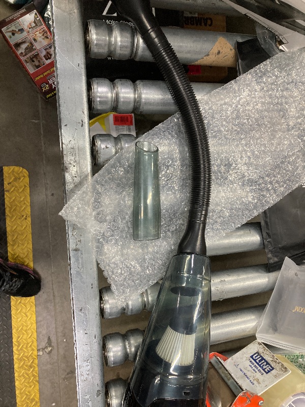 Photo 1 of **MISSING 1 SMALL ATTACHMENT**BSRCO ATJ-2166 Handheld Cordless Rechargeable LED USB Charge Vacuum Cleaner - Black