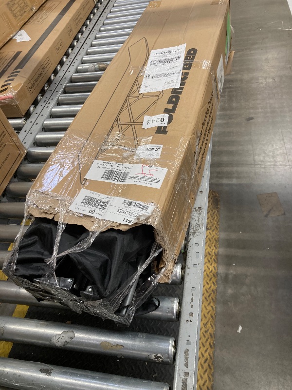 Photo 1 of ***JUST THE FRAME NOT THE MATTRESS**NO MATTRESS***GVDV Folding Camping Cot with 2 Sided Comfort Mattress, Double Layer Oxford Fabric Folding Bed, Portable Sleeping Bed Cot for Camp Office Nap Beach Travel***JUST THE FRAME NOT THE MATTRESS**NO MATTRESS***