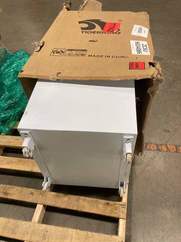 Photo 1 of ?US STOCK?TIGERKING 11.5 Cubic Feet Extra Large Heavy Duty Safe Box, Home Safe with Double Safety Key Lock and Separate Lock Box, Digital safe with 3 Removable Shelf for Home Hotel Office,180lbs