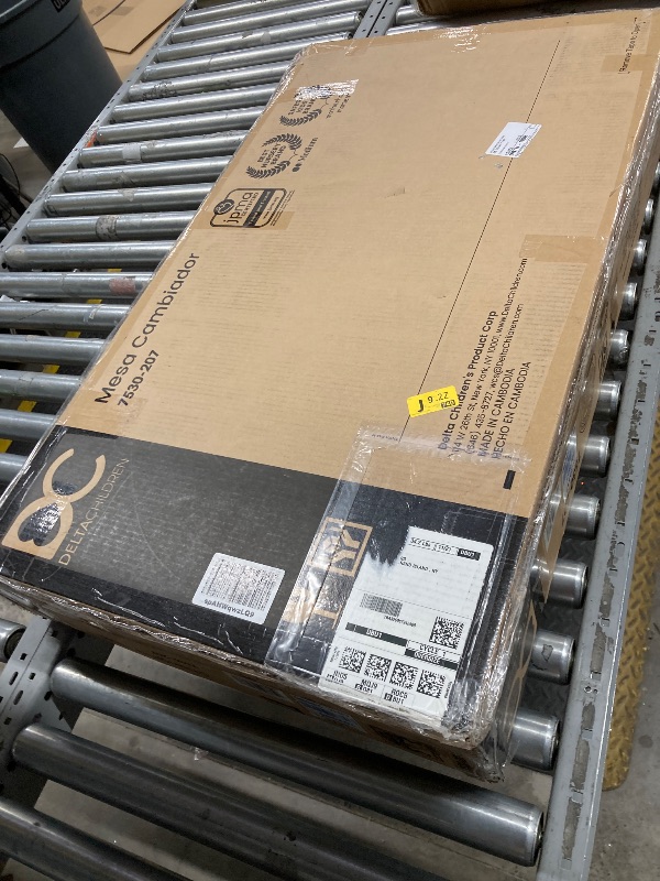 Photo 1 of Delta Children Infant Changing Table with Pad, Dark Chocolate