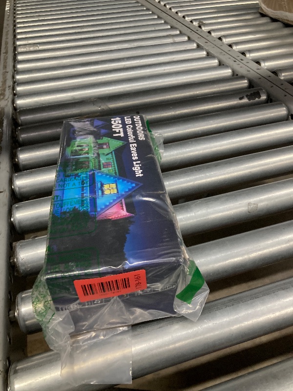 Photo 1 of 150FT Permanent Outdoor RGB Lights - Waterproof Smart LED Eaves Lights with App/Remote Control, Music Sync & DIY Scenes, Perfect for Christmas, Halloween, Parties & Daily Decor, Ideal for House Roof