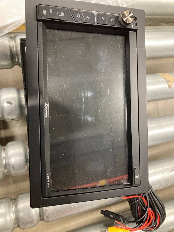 Photo 1 of ***MISSING PARTS-SEE PICS***PLZ 7" Wireless Double Din Car Stereo Apple Carplay Radio QLED Screen for Car, Android Auto, Bluetooth 5.3, Fast Charger, 1080P Backup Camera, 4.2 Channel Outputs 240W, 2 Subwoofer