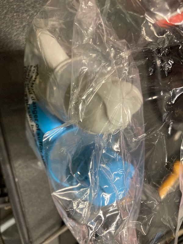 Photo 1 of ***FACTORY SEALED BAG***Dr. Brown's Milestones Narrow Sippy Straw Bottle, Spill-Proof with 100% Silicone Handles and Weighted Straw, 8 oz/250 mL, Blue/Gray, 6m+***FACTORY SEALED BAG***