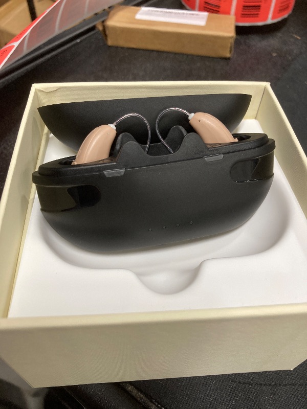 Photo 1 of ***a little dirty***VODESON Advanced Bluetooth Hearing Aids for Seniors - Rechargeable and Noise Cancelling, Smart App Control, Ideal for Mild to Moderate Hearing Loss, OTC Digital Devices with 3 Scene Modes