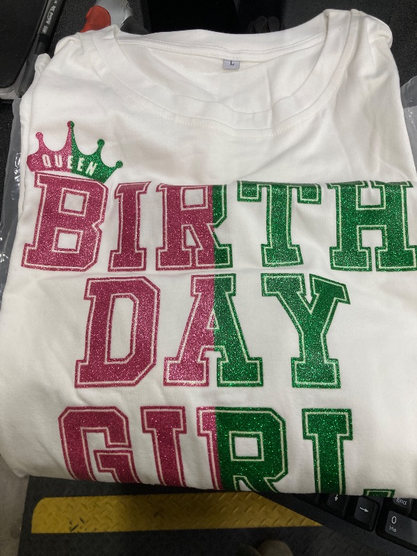 Photo 1 of ***SHIRT ONLY***MYHALF Musical Shirt Women Princess Shirts Changed for Good Shirts Musical Movie Short Sleeve Tee Gifts Clothes White L***SHIRT ONLY***