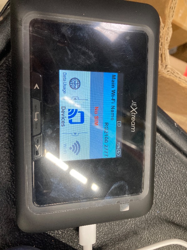 Photo 1 of **MISSING TYPE C CHARGER***Jextream RG2100 5G Mobile Hotspot
Brand: Franklin Wireless