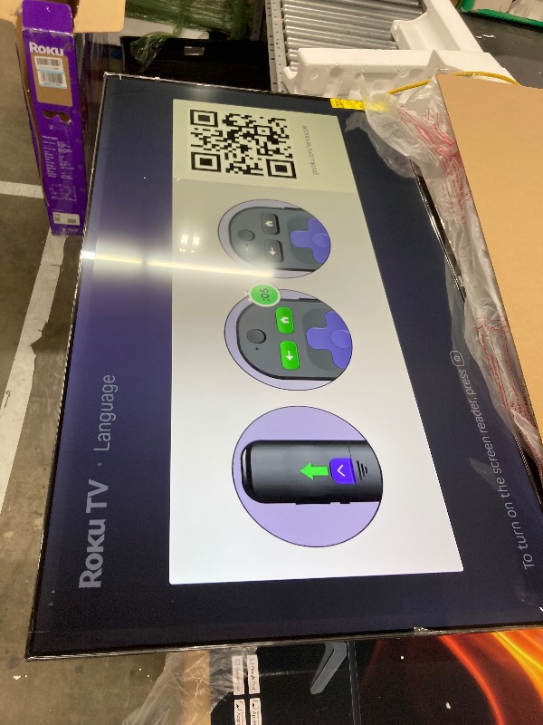 Photo 1 of Roku Smart TV 2025 – 50-Inch Select Series, 4K HDR TV – RokuTV with Enhanced Voice Remote – Flat Screen LED Television with Wi-Fi for Streaming Live Local News, Sports, Family Entertainment