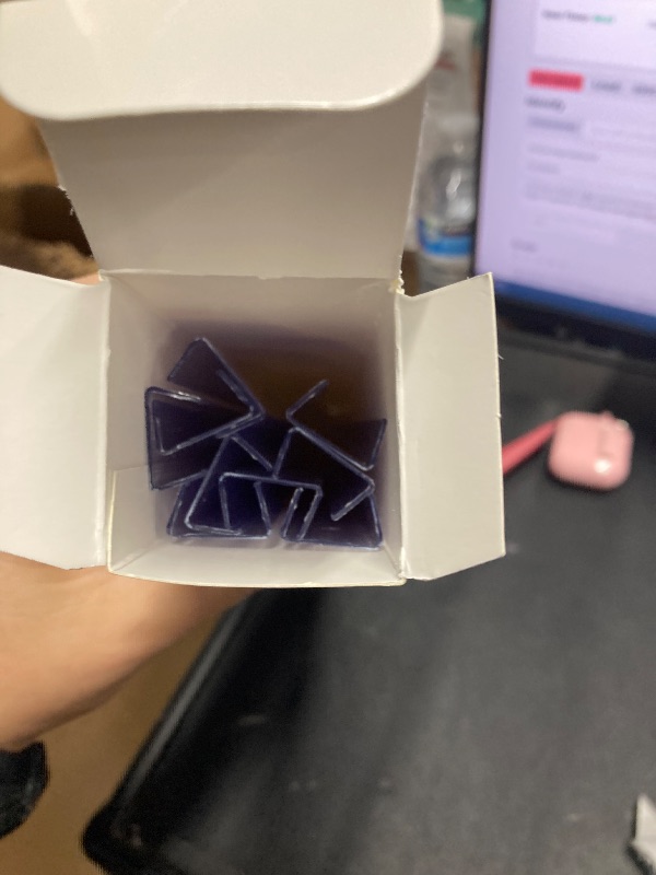 Photo 1 of 10 Pieces Plastic Edge Guard Protectors Slip on Cabinets Drawer Doors and Stool Chairs Edges Protector not Easily Damaged Broken,Transparent