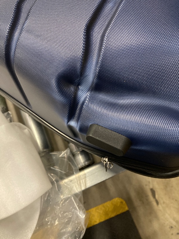 Photo 1 of ***(MISSING ONE PIECE 2 PIECE SET  ONLY)***CONCETTA 2 Pcs ABS Hardside Luggage Sets, Lightweight Expandable Hard Shell Rolling Suitcase TSA Lock Spinner Wheel Suit Cases, Blue