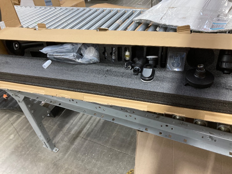 Photo 1 of [Ondaqua] High Pressure Dual Shower Head for Couples 58-78" Adjustable,10 Modes Magnetic Handheld Head & 3 Modes Anti-Clog Design Round Head(Black)