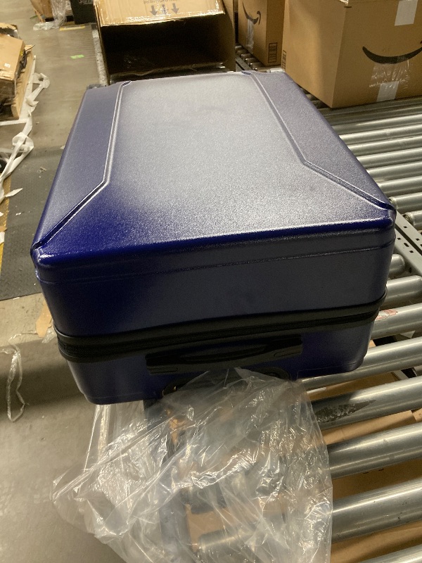 Photo 1 of  Hard Shell Luggage Sets with Spinner Wheels 6 Piece, Expandable Large Suitcases with TSA Lock, Travel Large Suitcase Set, Navy Luggage Set