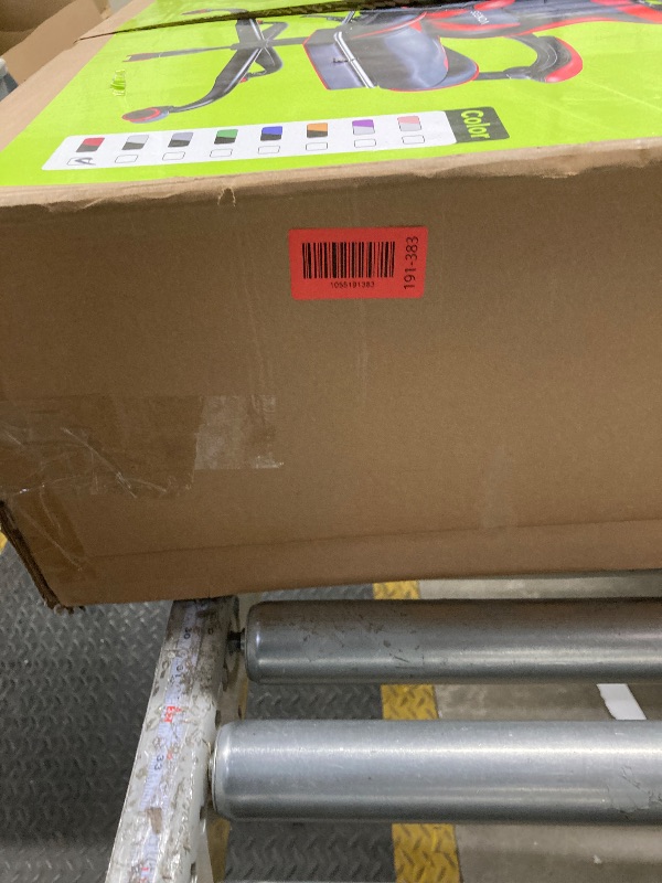 Photo 1 of  Gaming Chair with Footrest Racing Style Lumbar Support Massager Video Game Chair with Metal Legs, High Back Gamer Chair with Headrest, 360° Swivel Office Computer Desk Chair, Bright Red