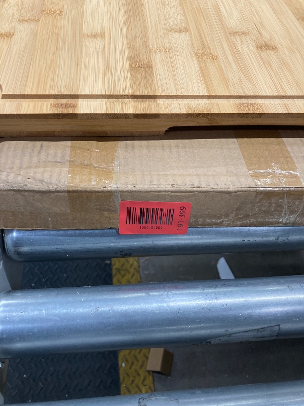 Photo 1 of 30" Stove Top Cover, Extra Large Bamboo Cutting Boards for Kitchen, Noodle Board Stove Cover Wooden Kitchen Sink Cover, Turkey Carving Board with Juice Groove and Handles