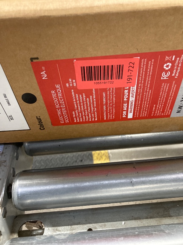 Photo 1 of  Electric Scooter 500W with Double Shock Absorption for Adult
