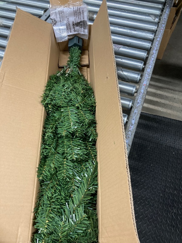 Photo 1 of 3FT Premium Hinged Artificial Holiday Small Mini Christmas Tree for Tabletop,Home, Office, Indoor and Outdoor Holiday Decoration,Easy Assembly Metal Hinges & Foldable Base