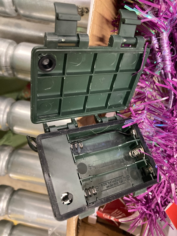 Photo 1 of ***BATTERY OPERATED***Best Choice Products 4ft Prelit Colored Christmas Tree, Artificial Tree Holiday Decor w/ LED Lights - Purple***BATTERY OPERATED***