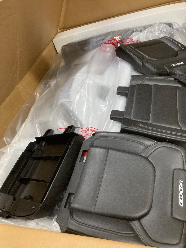 Photo 1 of Ram 24V Ride on Car 2 Seater for Big Kids, Ram 1500 RHO Battery Powered Ride on Toy with Remote Control, 4 Wheelers Truck Electric Car for Kids Toddlers 3-8 Boys Girls, Bluetooth & Trunk, White