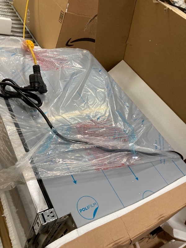 Photo 1 of KoolMore Reserve 15 in. Residential Panel Ready (Panel Not Included) Ice Maker 57 lbs/24hr in Stainless-Steel (KM-BIM57-PR)