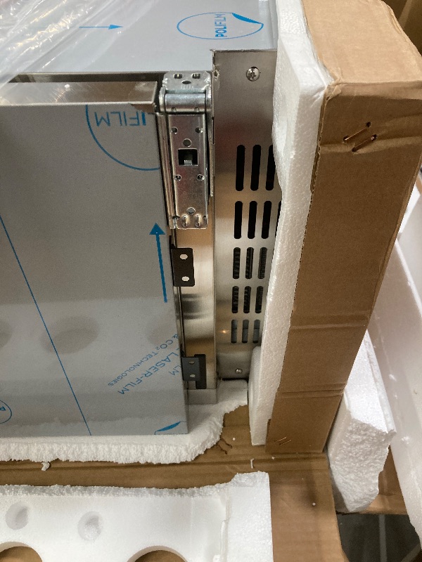 Photo 1 of KoolMore Reserve 15 in. Residential Panel Ready (Panel Not Included) Ice Maker 57 lbs/24hr in Stainless-Steel (KM-BIM57-PR)