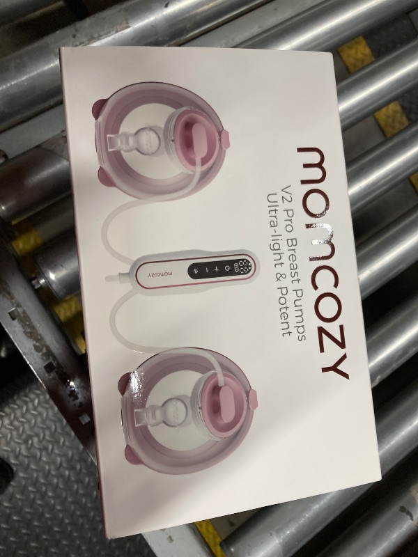 Photo 1 of ****FACTORY SEALING
Momcozy Breast Pump V2 Pro Ultra-Lightweight, Hands-Free & Portable Wearable Pump with Upgraded Integrated DoubleFit Flange, Quiet & Leak-Proof Electric Pump, 3 Modes|9 Levels, 17/19/21/24mm