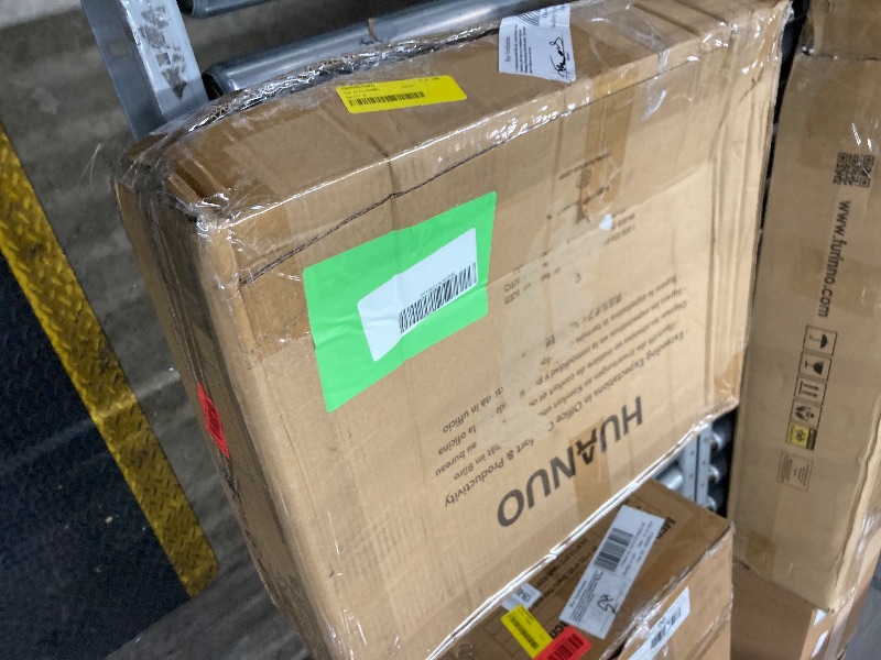 Photo 1 of 2 Pack Folding 6 Height & 3 Tilt Angles TV Tray Table Set Sofa Desk TV Dinner Tray for Home Office, Black
