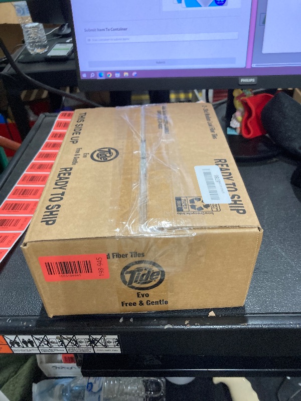 Photo 1 of **MISSING ONE BOX/ONLY 1 BOX OF 20***Tide evo Free & Gentle Laundry Detergent Tiles, Fragrance-Free, 40 Medium Sized Loads, Easy to Use, Safe for All Machines and Water Conditions