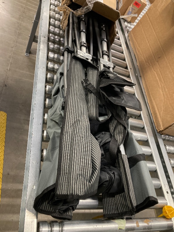 Photo 1 of ***NO MATTRESS***GVDV Folding Camping Cot with 2 Sided Comfort Mattress, 1200D Double Layer Oxford Folding Bed, Portable Sleeping Bed for Camp Office Nap Beach Travel***NO MATTRESS***