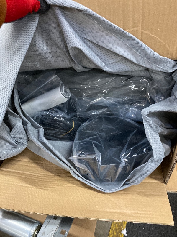 Photo 1 of ***** COVER SIMILAR*****Agricasst RV Cover Fits 20-22ft Travel Trailer, 7 Layers Heat & Cold Protection Travel Trailer Cover with 4 Zippered Access Panels Design, Carry Bag, Windproof Straps, 4 Tire Covers, Gutter Covers