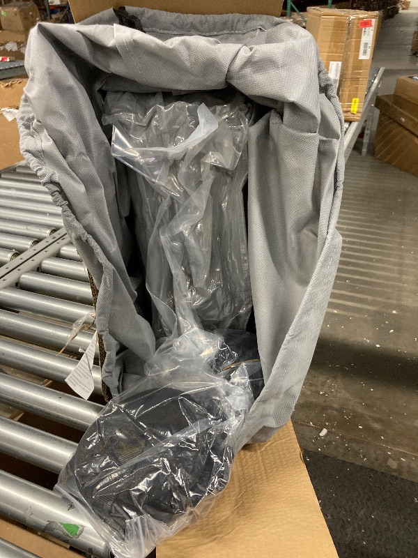 Photo 1 of ****COVER SIMILAR****RV Cover Fits 20-22ft Travel Trailer, 7 Layers Heat & Cold Protection Travel Trailer Cover with 4 Zippered Access Panels Design, Carry Bag, Windproof Straps, 4 Tire Covers, Gutter Covers