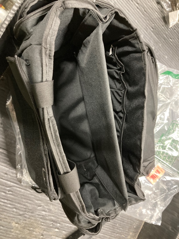 Photo 1 of *** Storage BAGS ARE MISSING***GOBUROS Tactical Ammo Storage Bag with 3 Ammo Pouches, Shooting Range Bag with Detachable Shoulder Strap, Ammo Pouch Carrier with Multiple Pockets for Range Shooting Hunting, Black***AMMO STORAGE BAGS ARE MISSING***