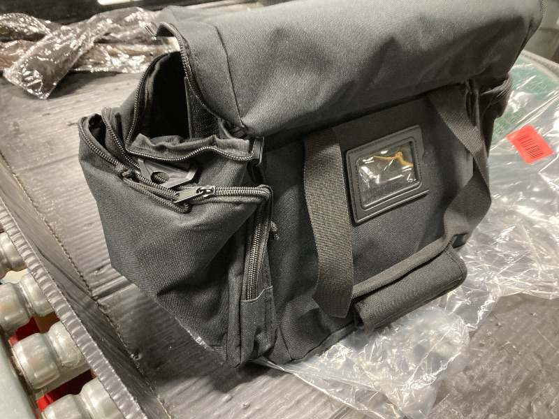 Photo 1 of *** Storage BAGS ARE MISSING***GOBUROS Tactical Ammo Storage Bag with 3 Ammo Pouches, Shooting Range Bag with Detachable Shoulder Strap, Ammo Pouch Carrier with Multiple Pockets for Range Shooting Hunting, Black***AMMO STORAGE BAGS ARE MISSING***