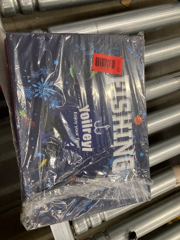 Photo 1 of ***BOX HAS MINOR DAMAGE***2025 Advent Calendar Fishing Christmas Countdown, 24 Days Fishing Lure Countdown Calendar, 2025 Xmas Surprise Gift for Adult Men or Teen Boys***BOX HAS MINOR DAMAGE**