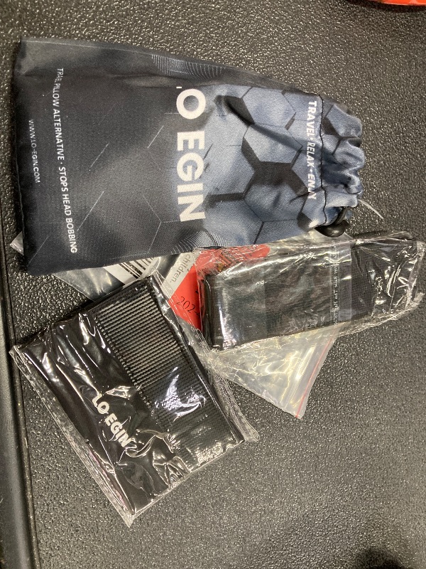 Photo 1 of ***1 BAG & 2 STRAPS***2 Pcs Travel Pillow Alternative Stops Head Bobbing, Airplane Head Straps, Adjustable Head Support Strap for Airplanes& Cars, Super Head & Neck Support***1 BAG & 2 STRAPS***