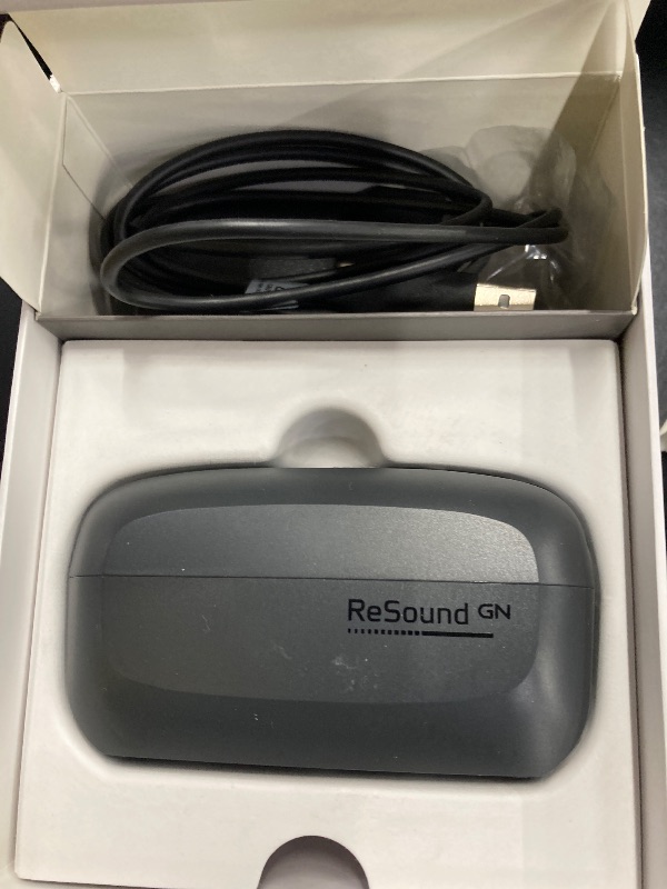 Photo 1 of ***CASE ONLY*** GN Resound Model ONE Standard Charger Portable Hearing Aid Charger Case Model C-2 RS CFF1 21340800