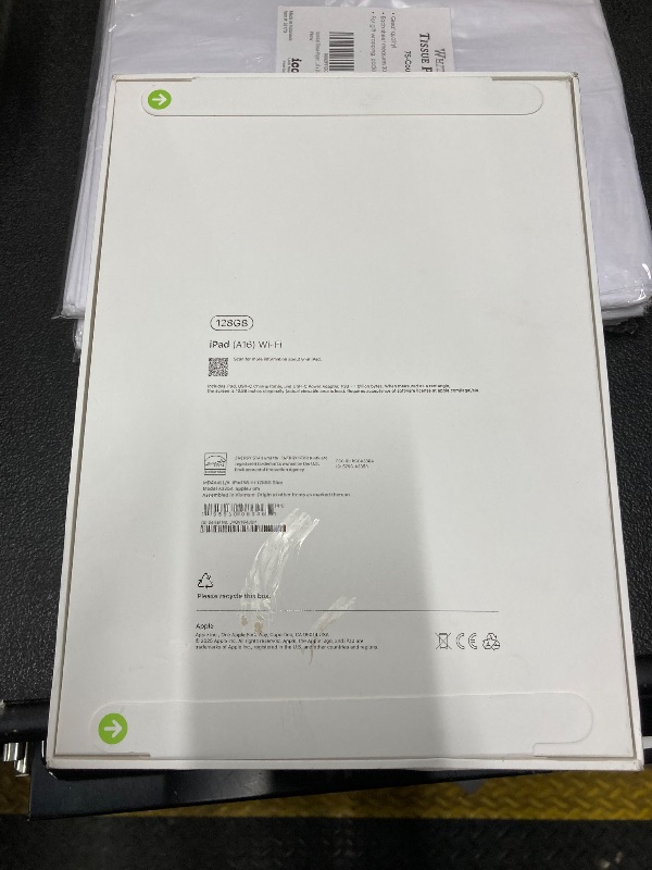 Photo 1 of *FACTORY SEALED* Apple iPad 11-inch: A16 chip, 11-inch Model, Liquid Retina Display, 128GB, Wi-Fi 6, 12MP Front/12MP Back Camera, Touch ID, All-Day Battery Life — Blue