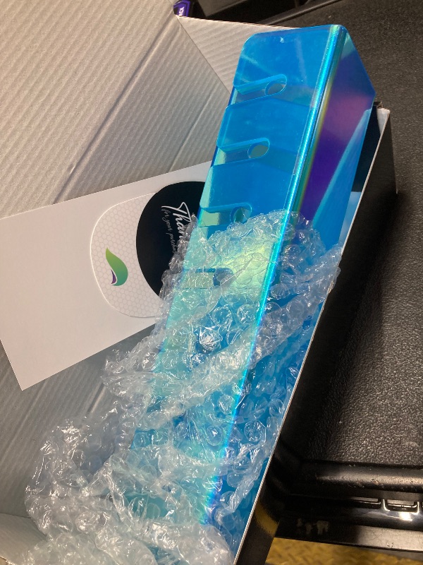 Photo 1 of *2 Pack* Artexium Acrylic Hat Organizer for Baseball Caps ,No Install Hat Holder for Closet, Bedroom, Dresser, 2 Pack Baseball Cap Organizer with 7 Slots, Space Saving & Modern Display (Colorful*2)