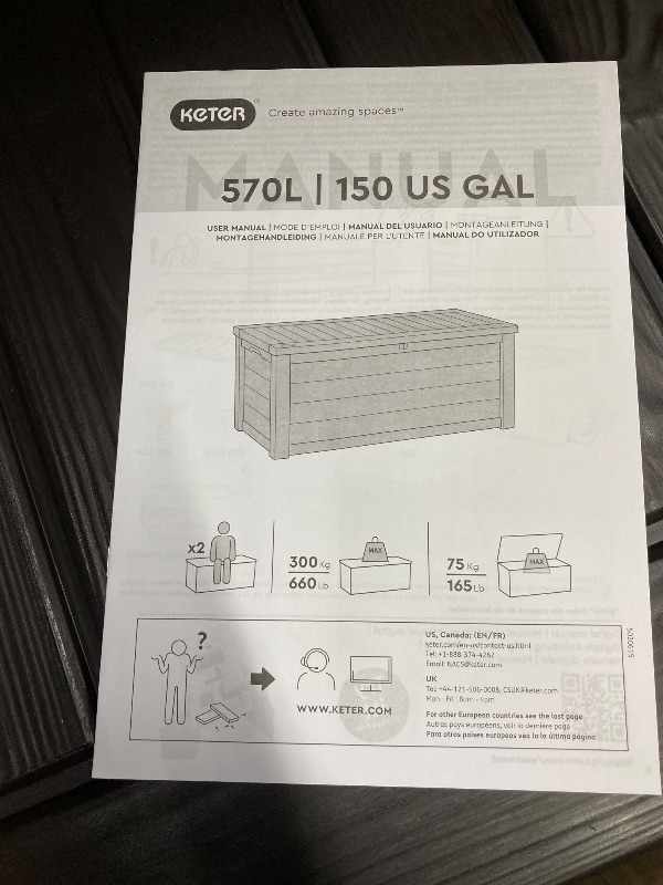 Photo 1 of Outdoor Storage Bin