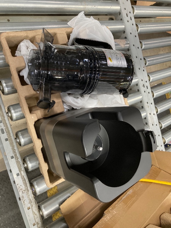 Photo 1 of *PARTS ONLY ? SELLING AS IS* TINANA Cold Press Juicer Machine, 5.4 In Wide Feed Chute, Up to 450W Professional Slow Masticating Juicer for Whole Vegetables & Fruits, Batch Juicing, Reverse Function to Clear Blockages, MP-802T
