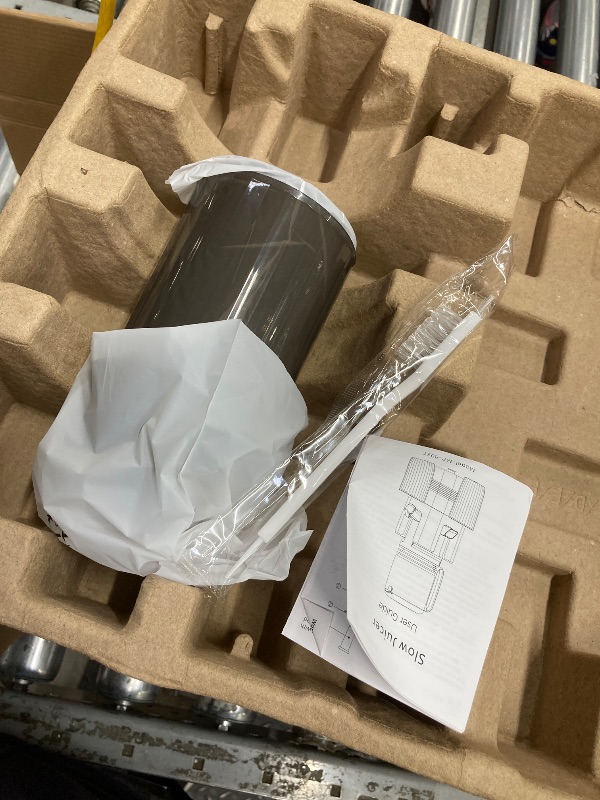 Photo 1 of *PARTS ONLY ? SELLING AS IS* TINANA Cold Press Juicer Machine, 5.4 In Wide Feed Chute, Up to 450W Professional Slow Masticating Juicer for Whole Vegetables & Fruits, Batch Juicing, Reverse Function to Clear Blockages, MP-802T
