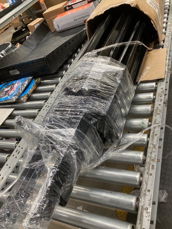 Photo 1 of *Missing Hardware?* Full Bunk Bed, Metal Frame, Black