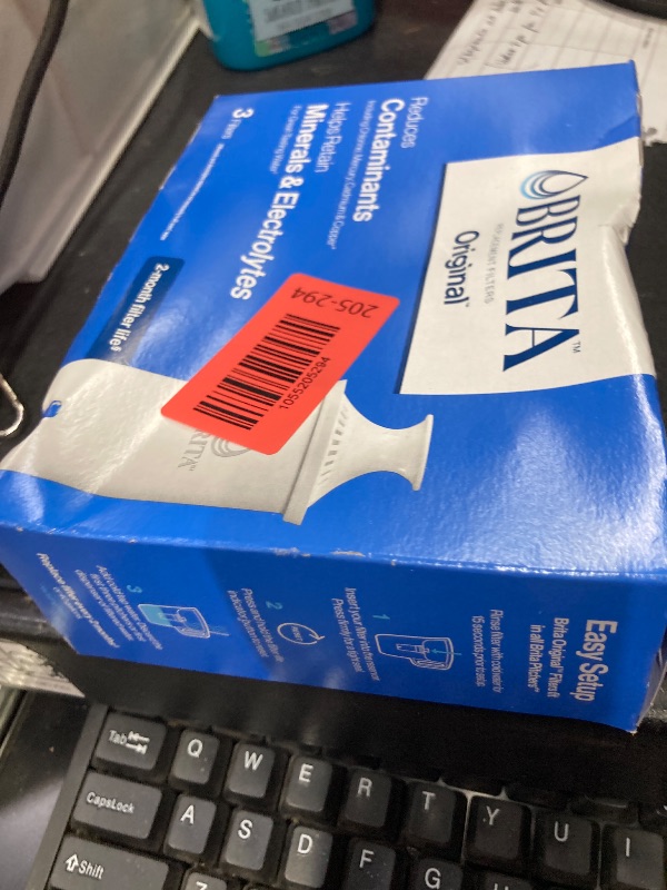 Photo 1 of ***Factory seal***

Brita Replacement Filters 3 Count (Advanced) White