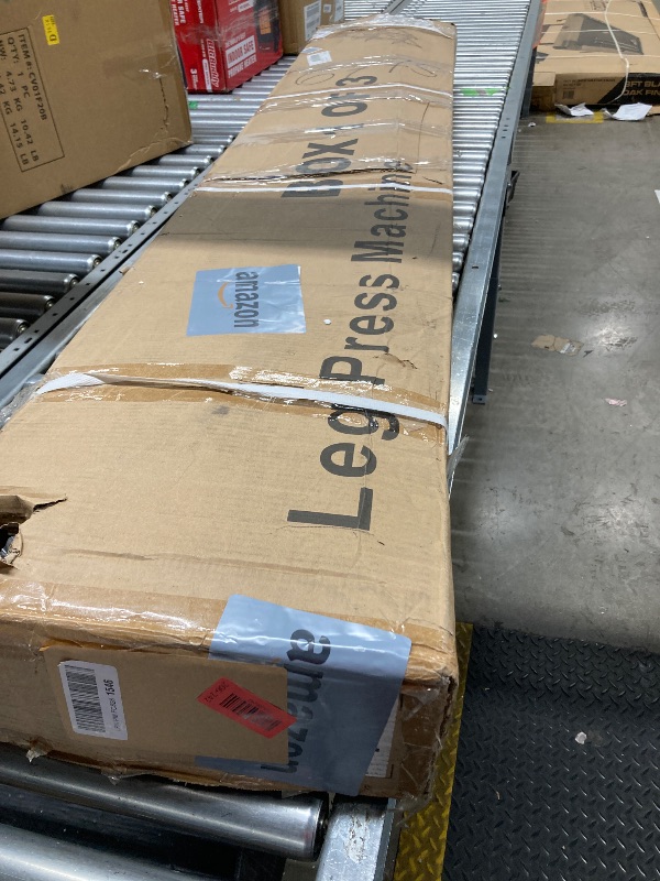 Photo 1 of ***Box 1 of 3****
****Missing 1 and 2 ****
Garvee 45 Degree Leg Press Machine for Home Gym, Professional Workout Machine with Linear Bearing & Solid Steel Pipe, Lower Body StreLower Body Workout Machine for Fitness and Strength Training